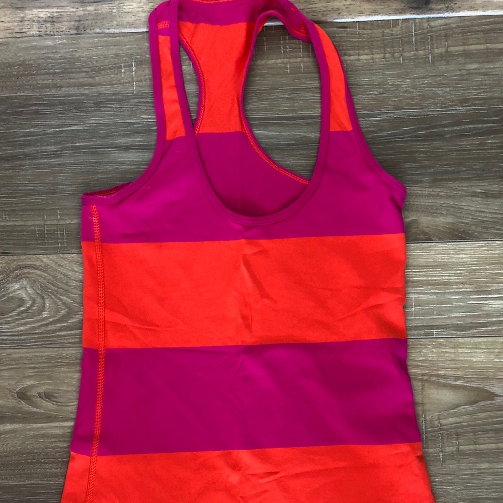 Lululemon Seawheeze Striped Cool Racerback Tank